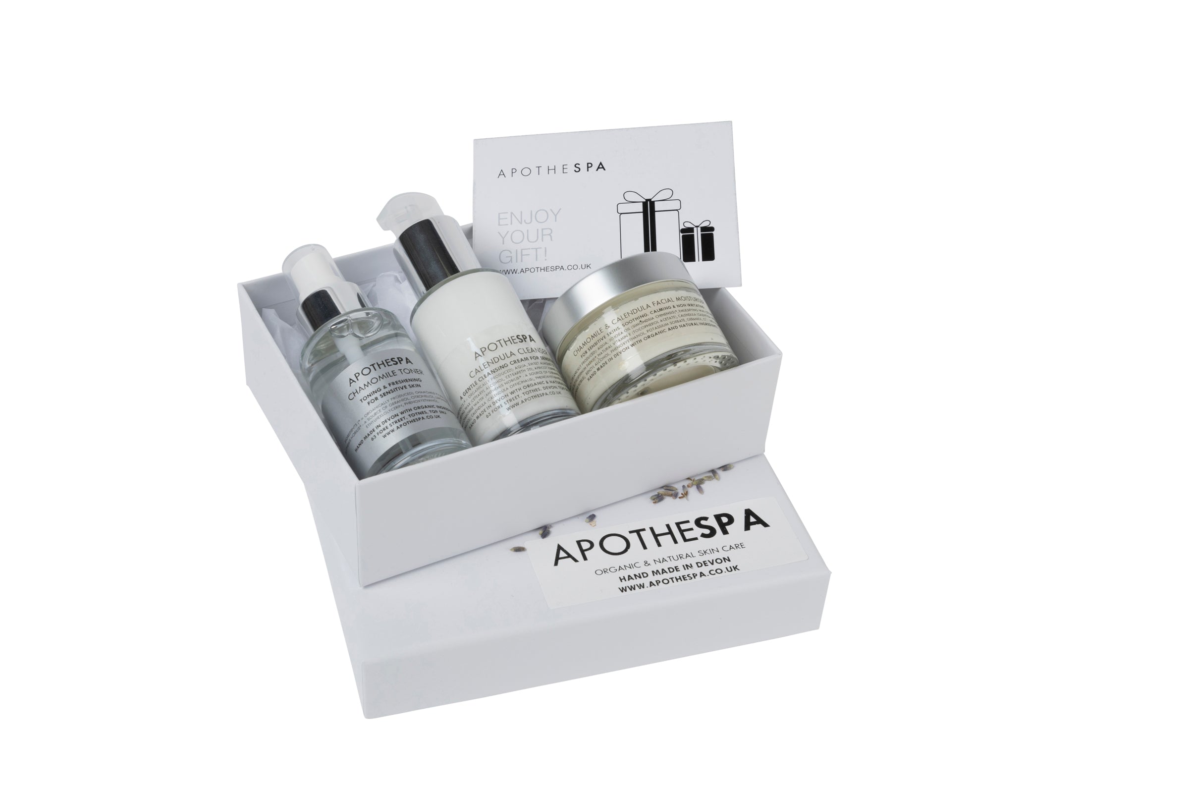 Chamomile & Calendula Facial Gift Box For Sensitive Skin