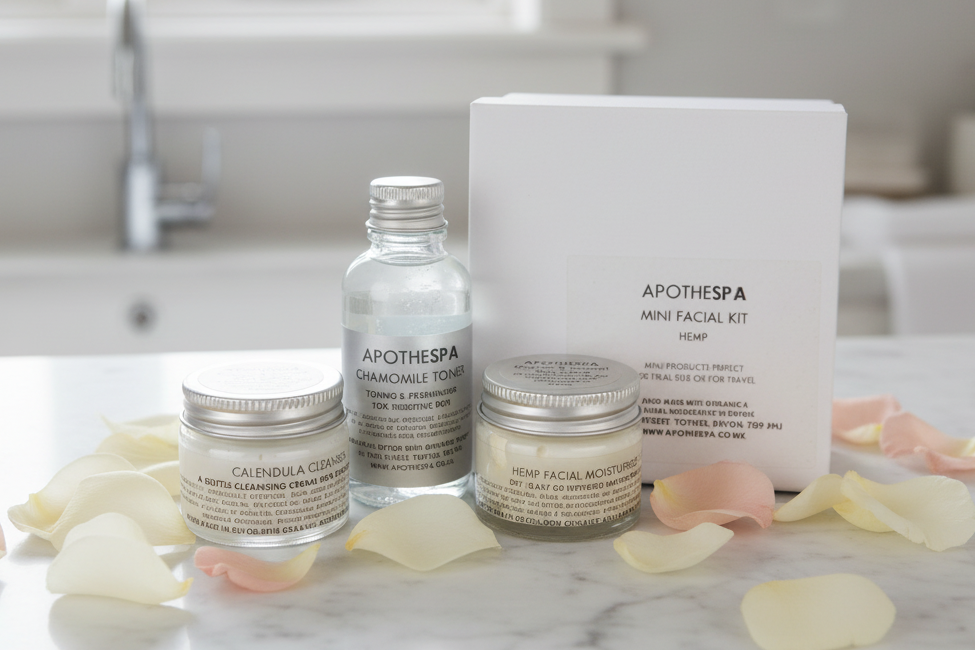 Hemp, Calendula & Chamomile Facial Discovery Box