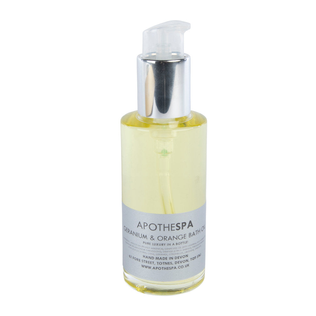 Geranium & Orange Foaming Bath & Shower Oil