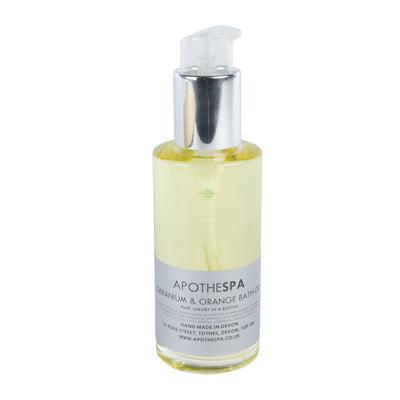 Geranium & Orange Foaming Bath & Shower Oil