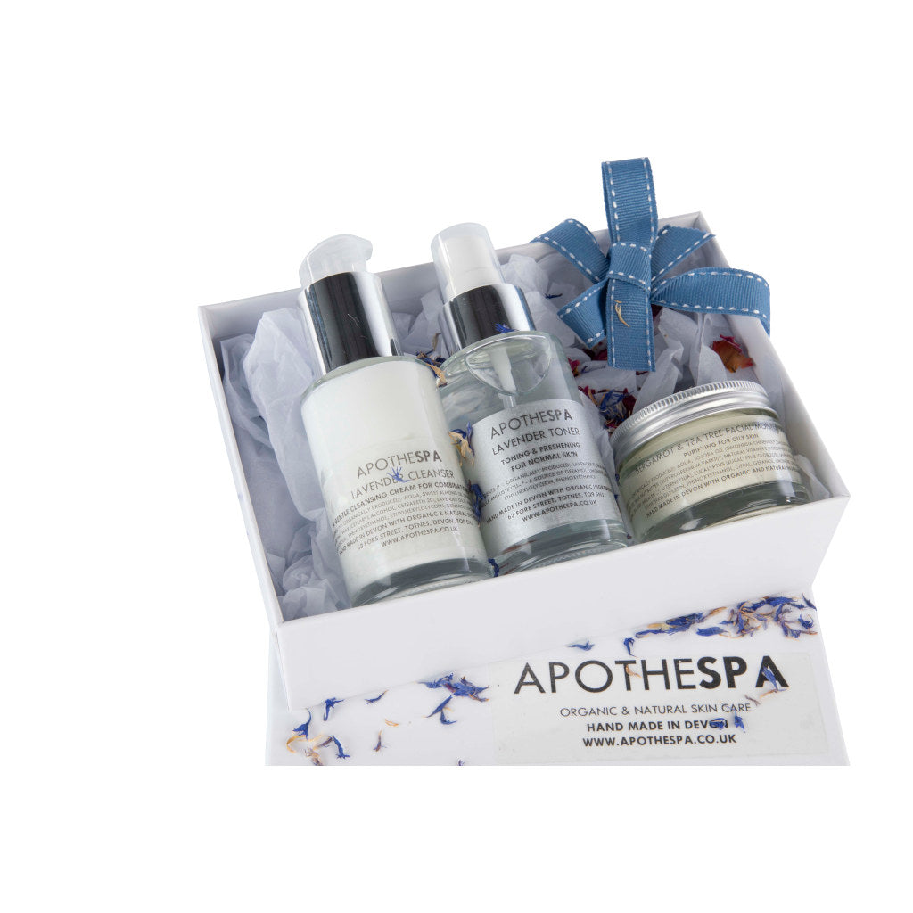Chamomile & Calendula Facial Gift Box For Sensitive Skin