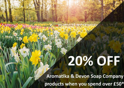 *OFFER OVER* 20% Off Aromatika Products : Online & In-Store