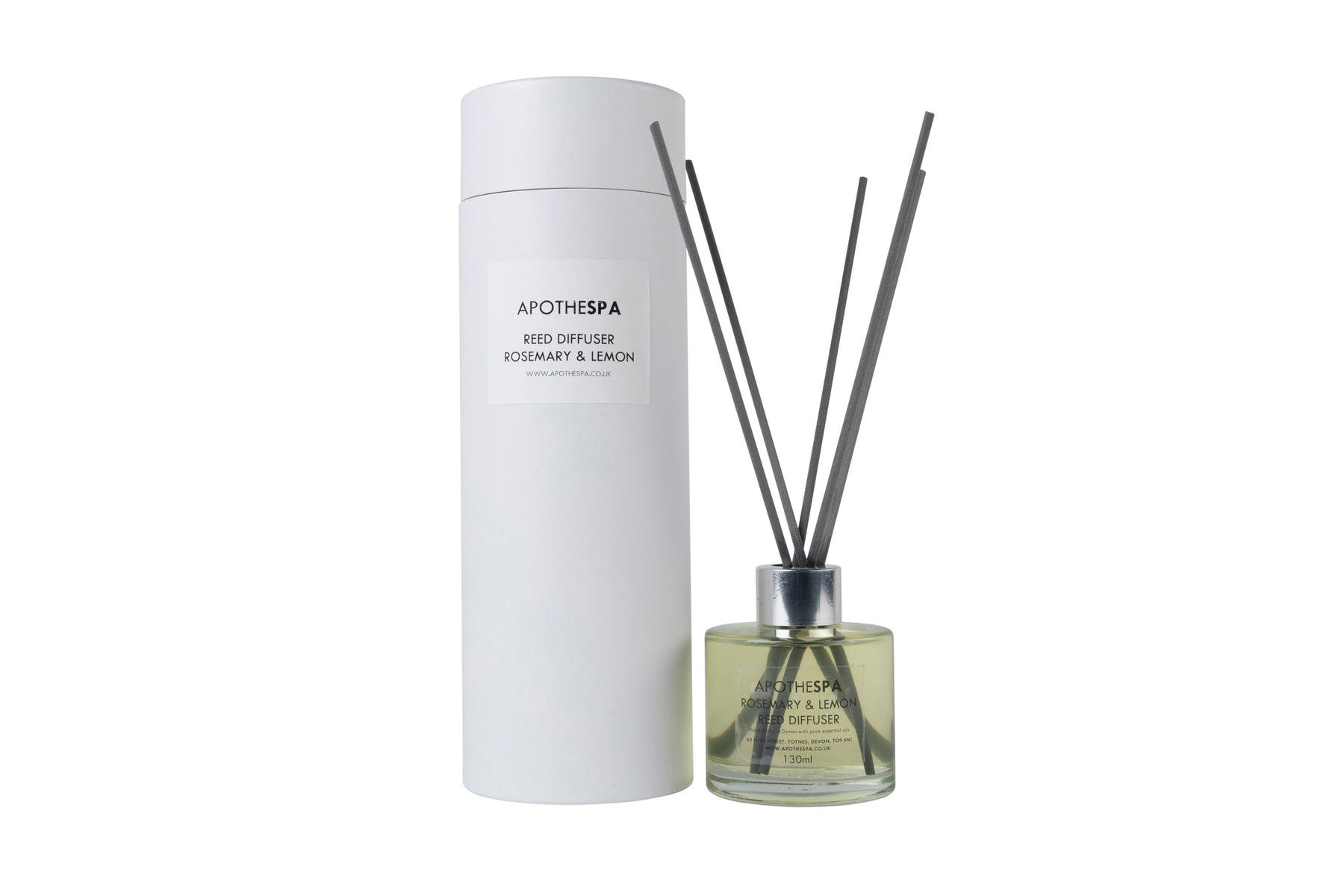Rosemary & Lemon Reed Diffuser 50ml – Apothespa (Totnes) Ltd