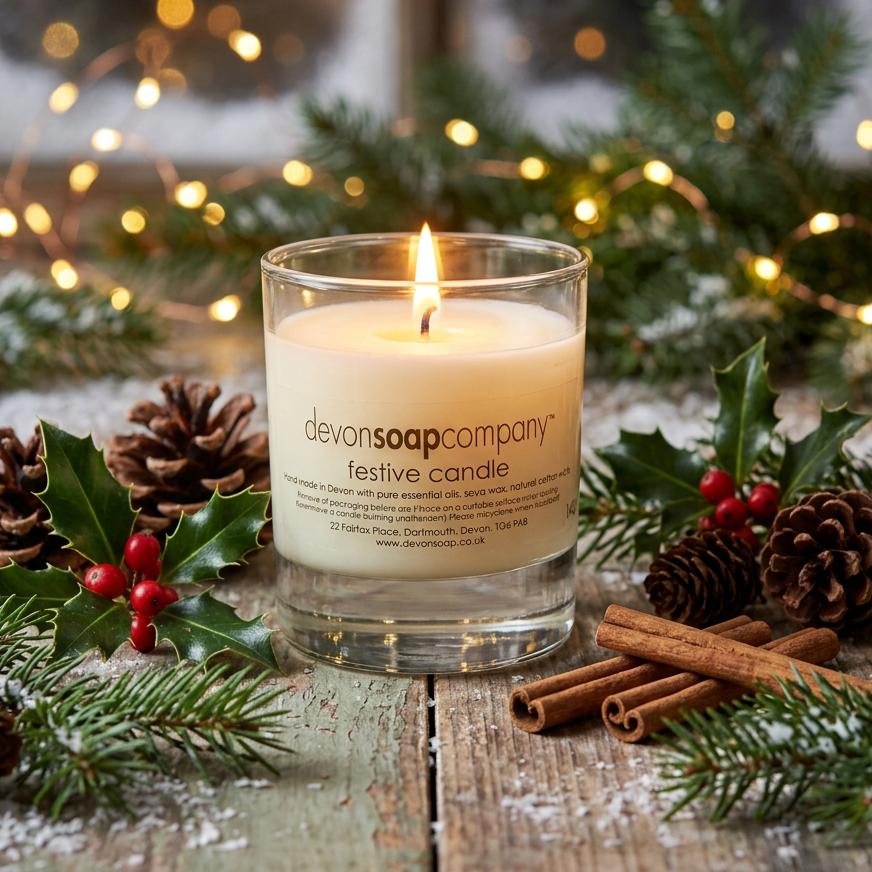 Festive Candle 140g  (Medium)