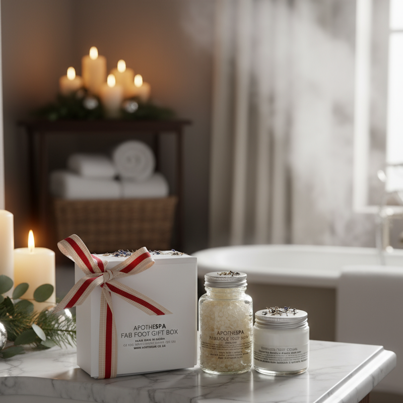 Fabelhafte Fuß-Geschenkbox