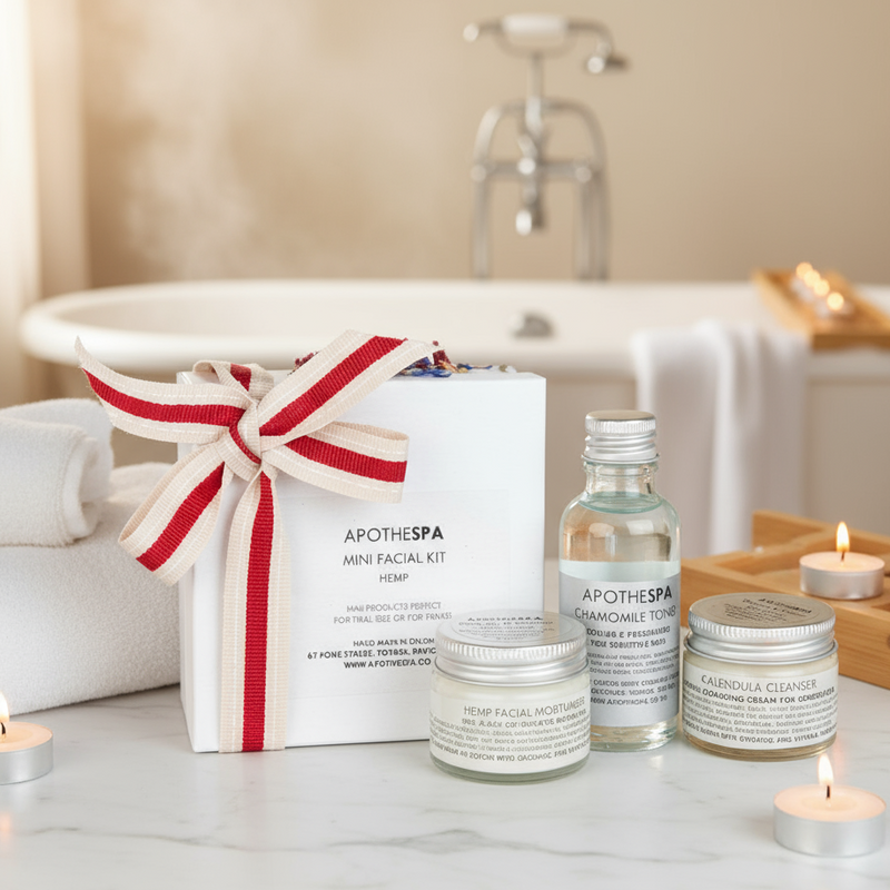 Hemp, Calendula & Chamomile Facial Discovery Box