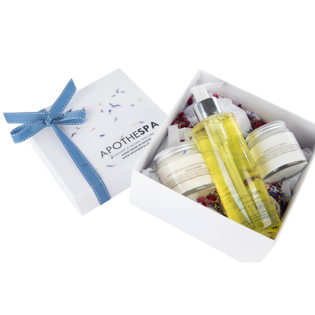 Chamomile, Lavender &amp; Calendula Hand & Body Gift Box (sensitive)