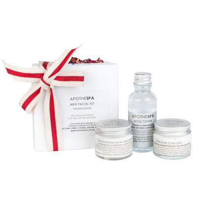 Frankincense, Geranium & Rose Mini Facial Kit